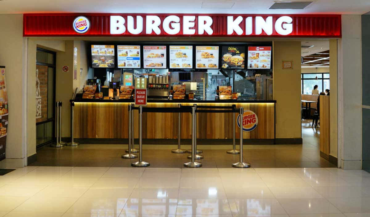 Nydet Lækkert Måltid Hos Burger King!