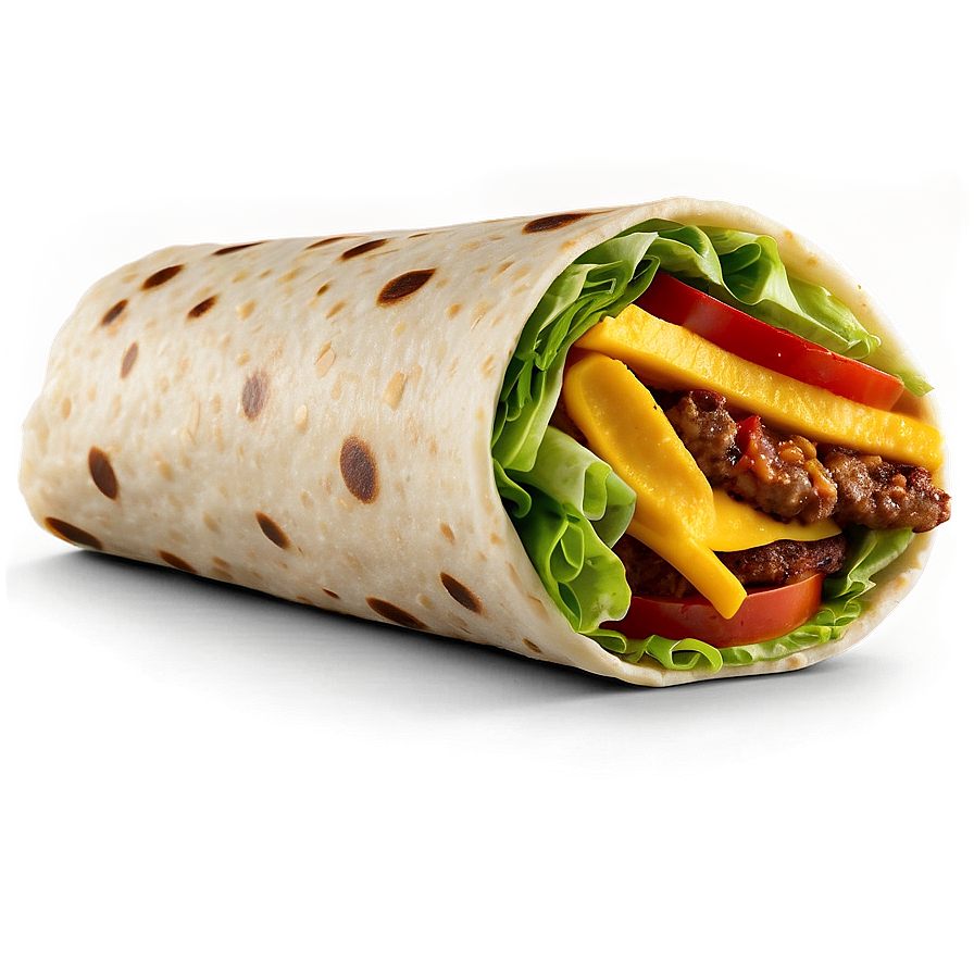 Download Burger King Veggie Wrap Png Nio90