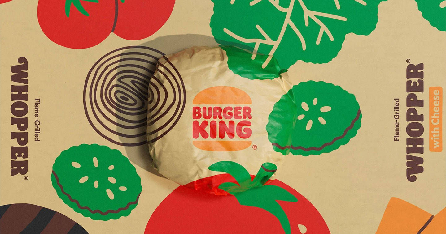 Burgerking Whopper Art (burger King Whopper-kunst) Wallpaper