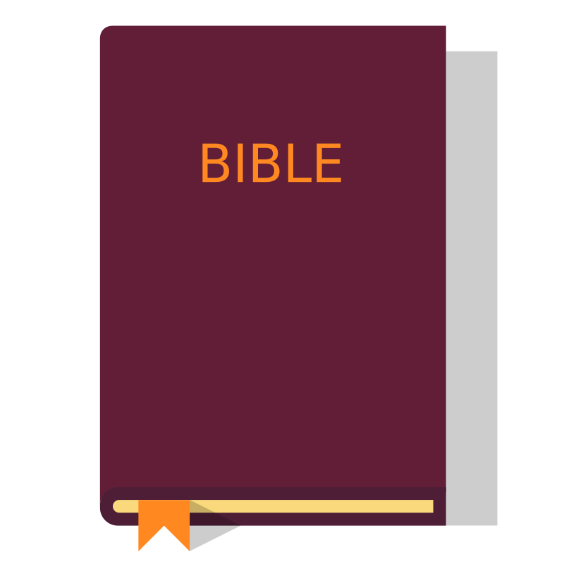 Burgundy Bible Book Cover PNG