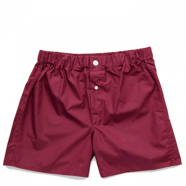 Burgundy Boxer Shorts PNG
