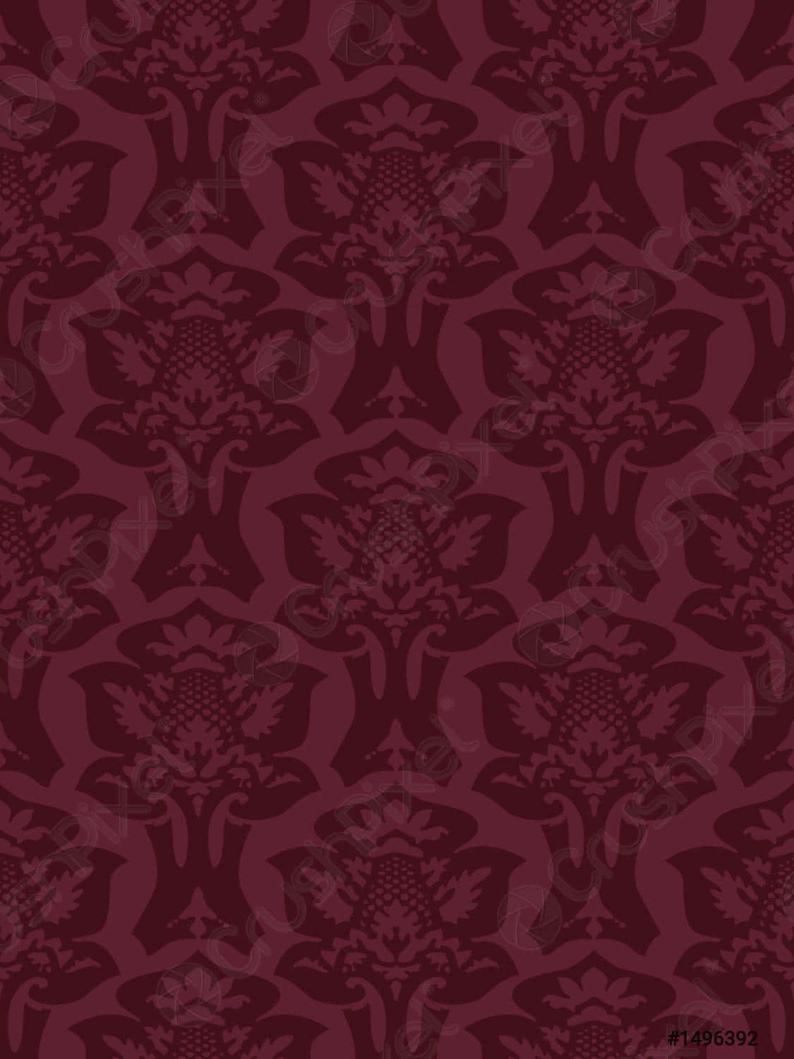 Vibrant Burgundy Flower Wallpaper