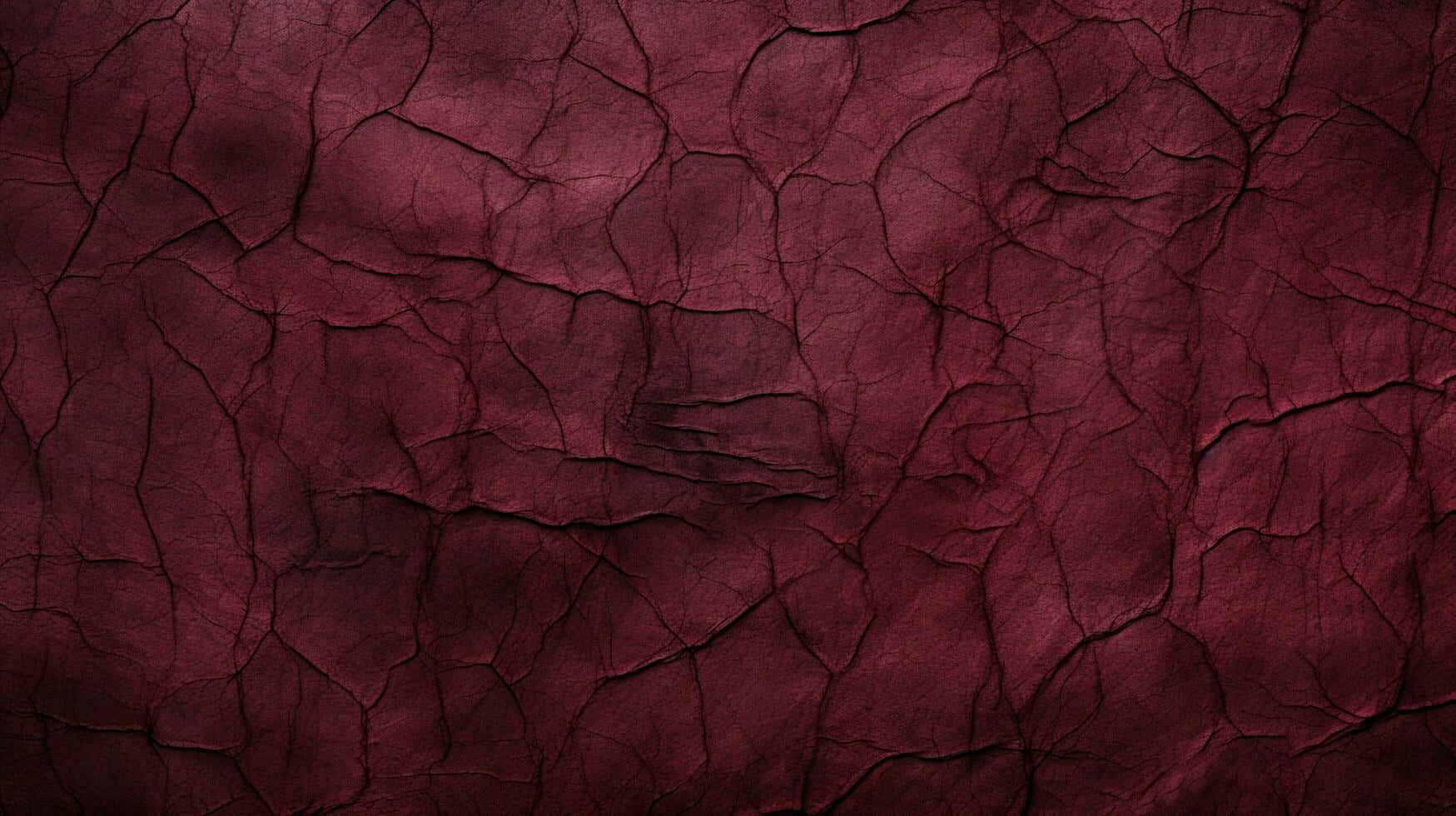 Burgundy Leather Texture Wallpaper