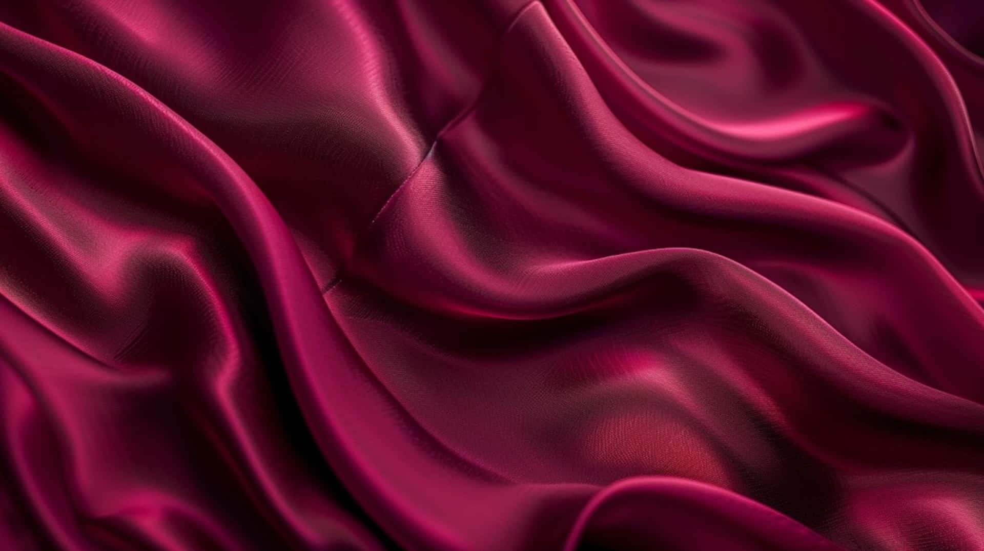 Burgundy Satin Fabric Texture Wallpaper