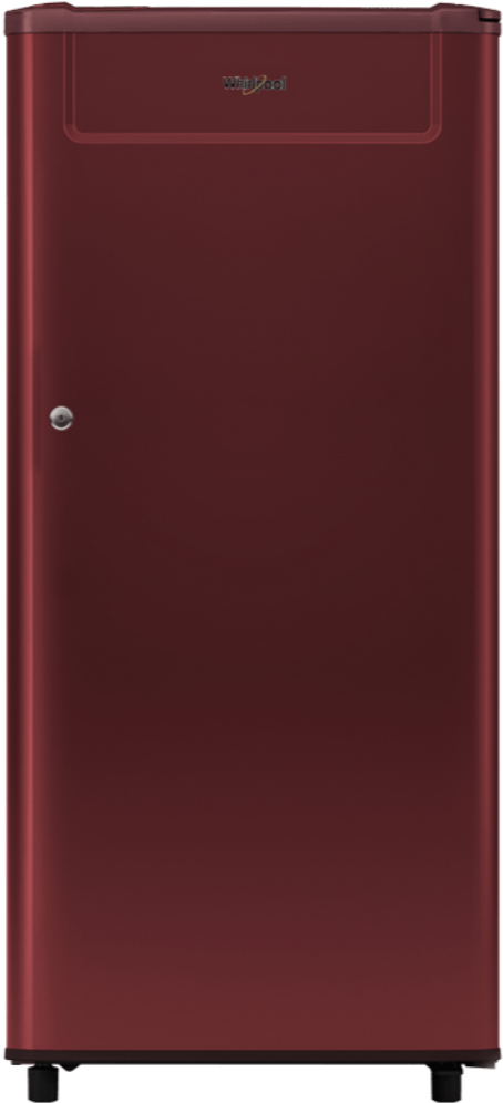 Burgundy Single Door Refrigerator Whirlpool PNG