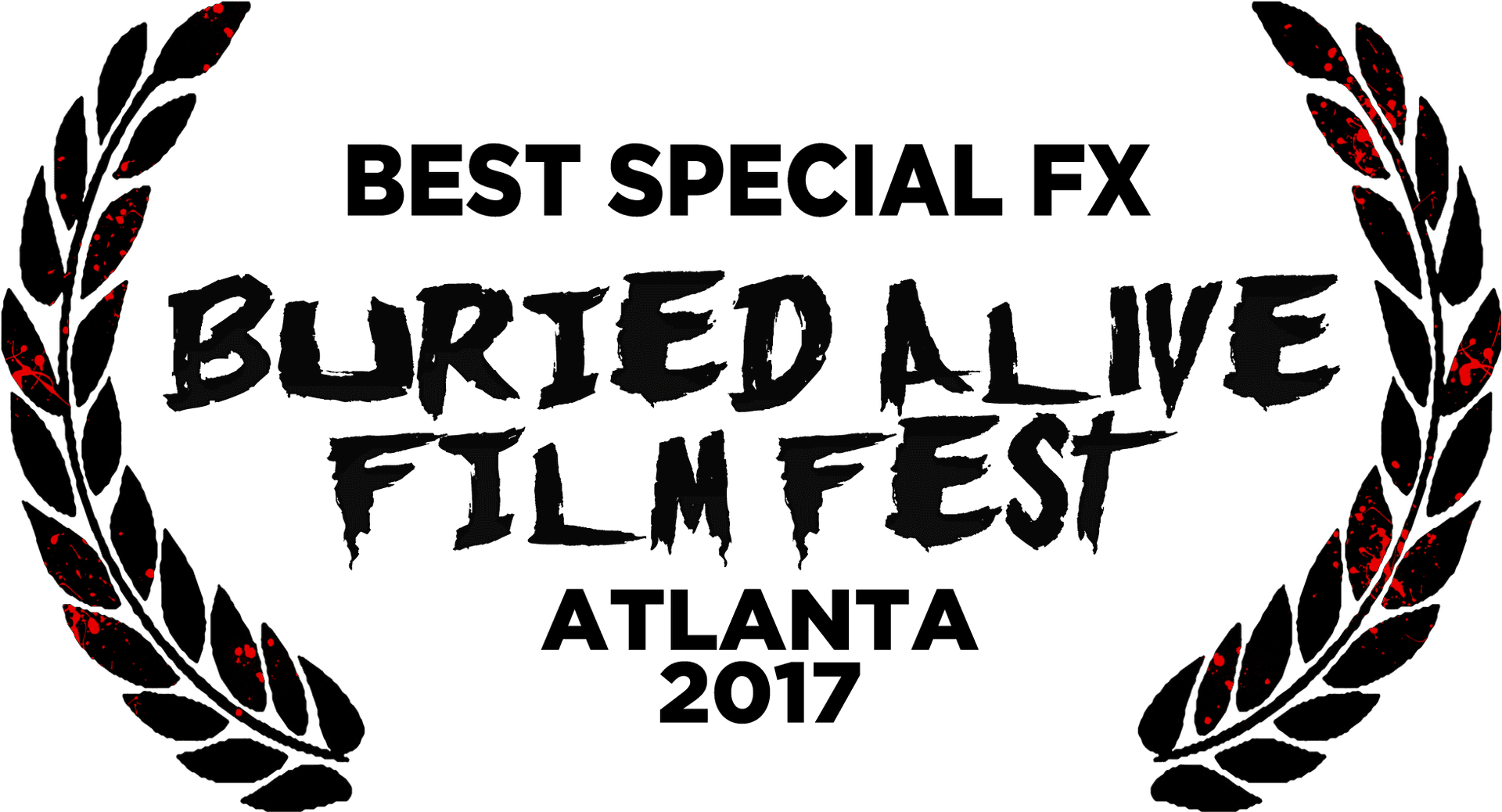Buried Alive Film Fest2017 Best Special F X Award PNG