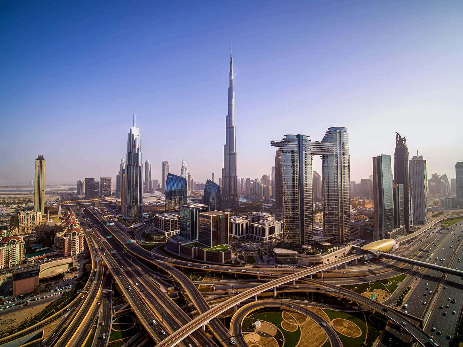 Mesmerizing Twilight at Burj Khalifa