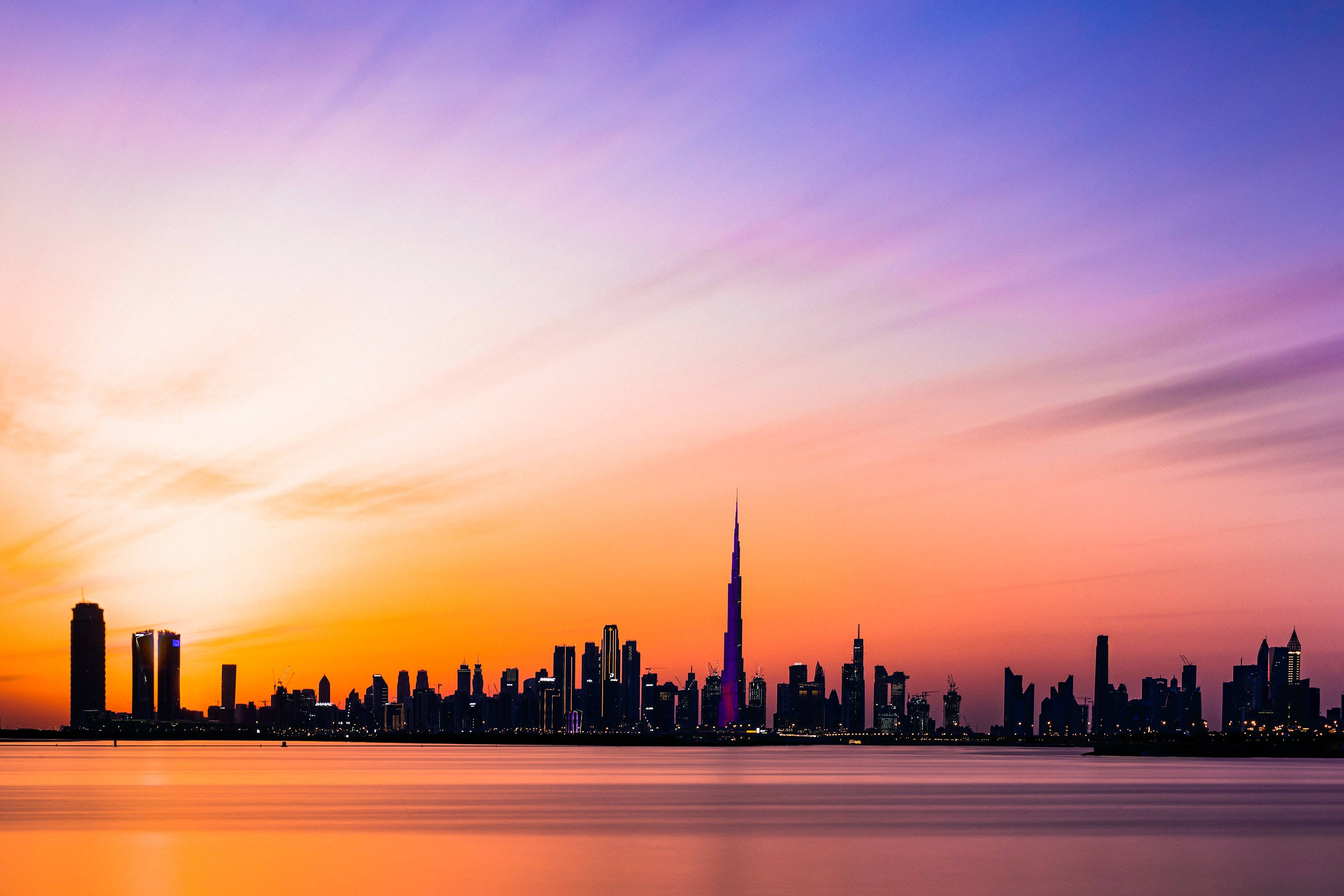 Burj Khalifa And Dubai Panorama Wallpaper