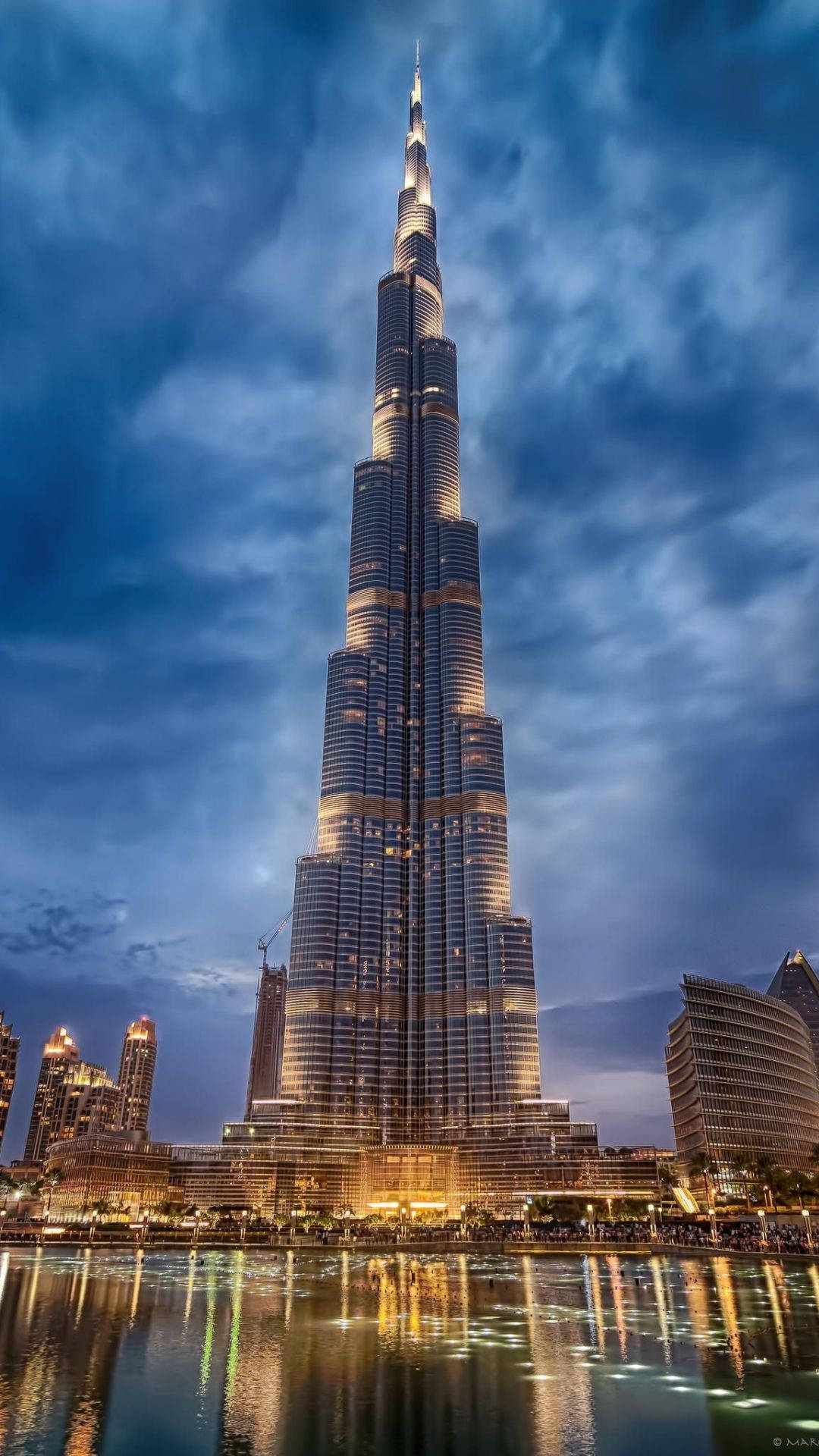 Download Burj Khalifa In Dubai City Wallpaper 