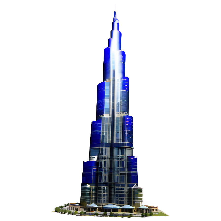 Download Burj Khalifa Tower Png Aem | Wallpapers.com