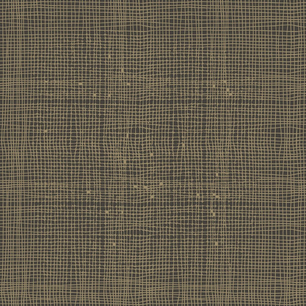 A Brown And Black Checkered Fabric