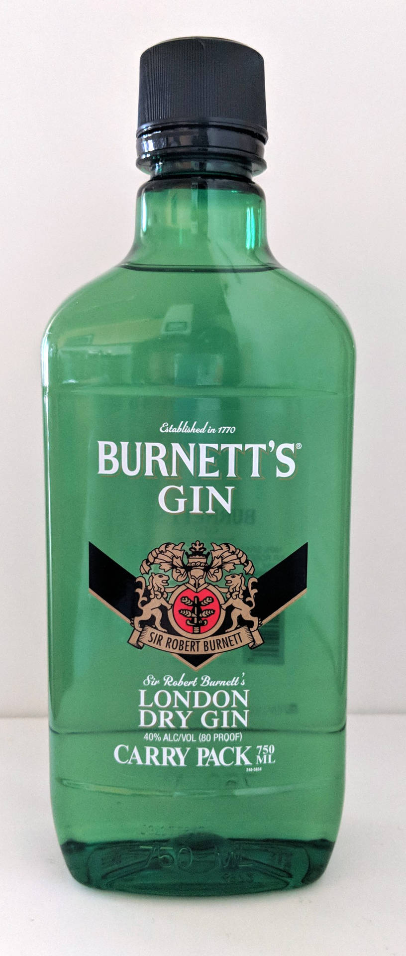 Burnett's Gin Carry Pack Bottle Wallpaper