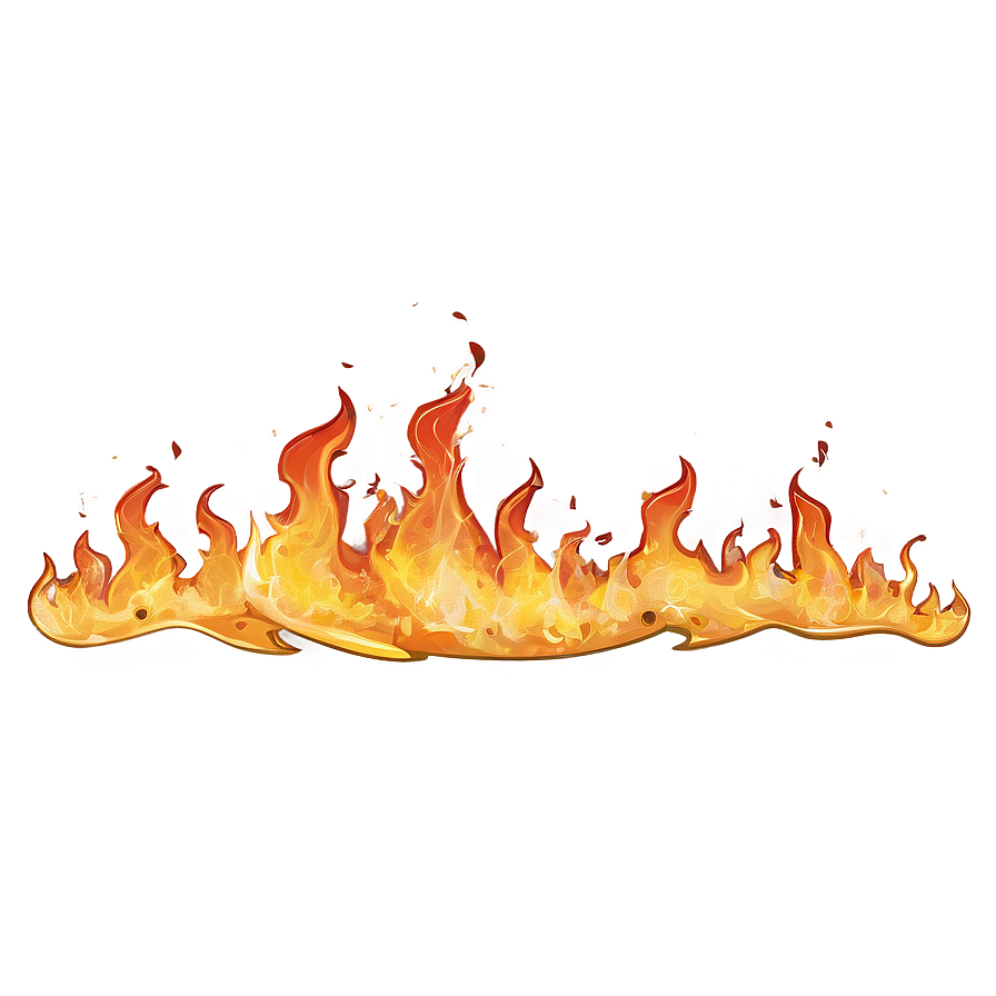 Burning Fire Transparent Png 05262024 PNG