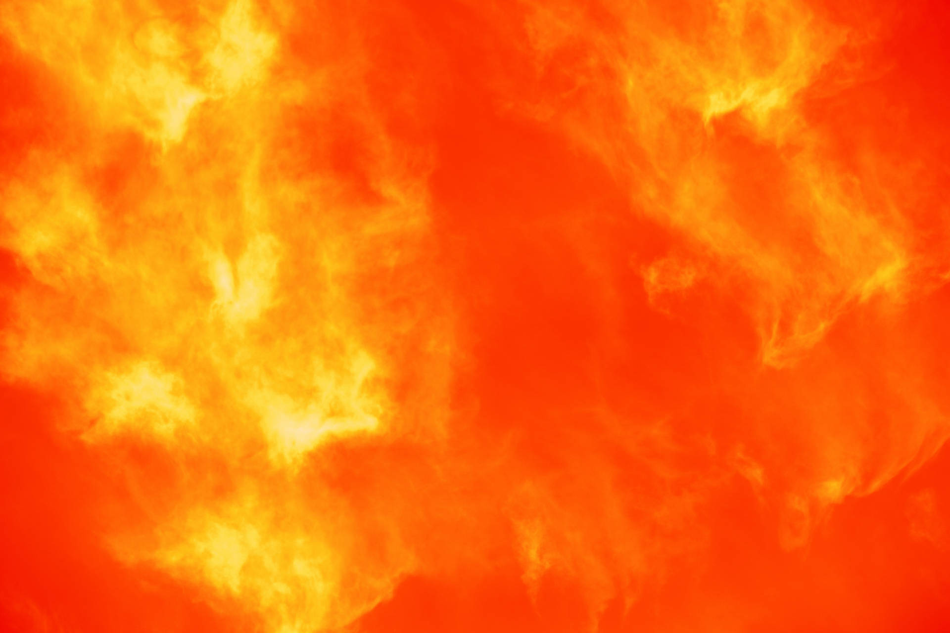 Burning Orange Screen Cover Picture