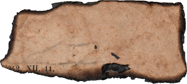 Burnt Edge Antique Paper Texture PNG
