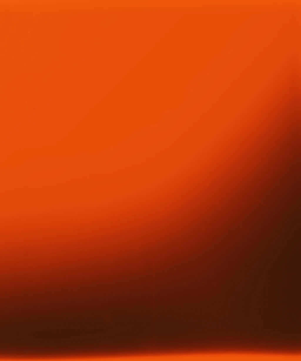 Burnt Orange Background Circular Shape
