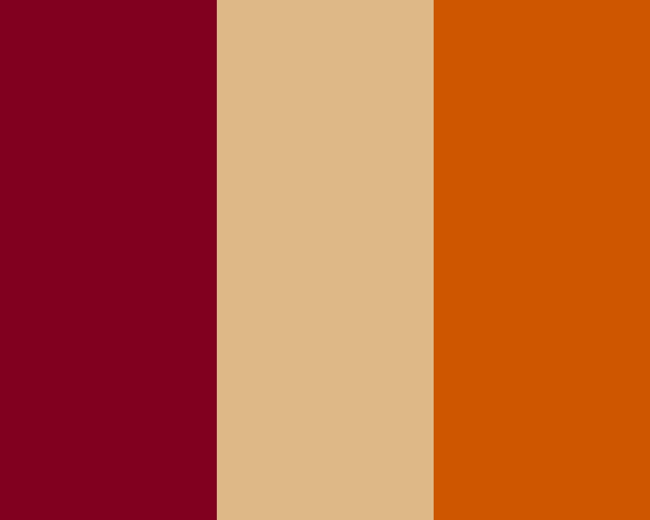 Burnt Orange Background Row Colors