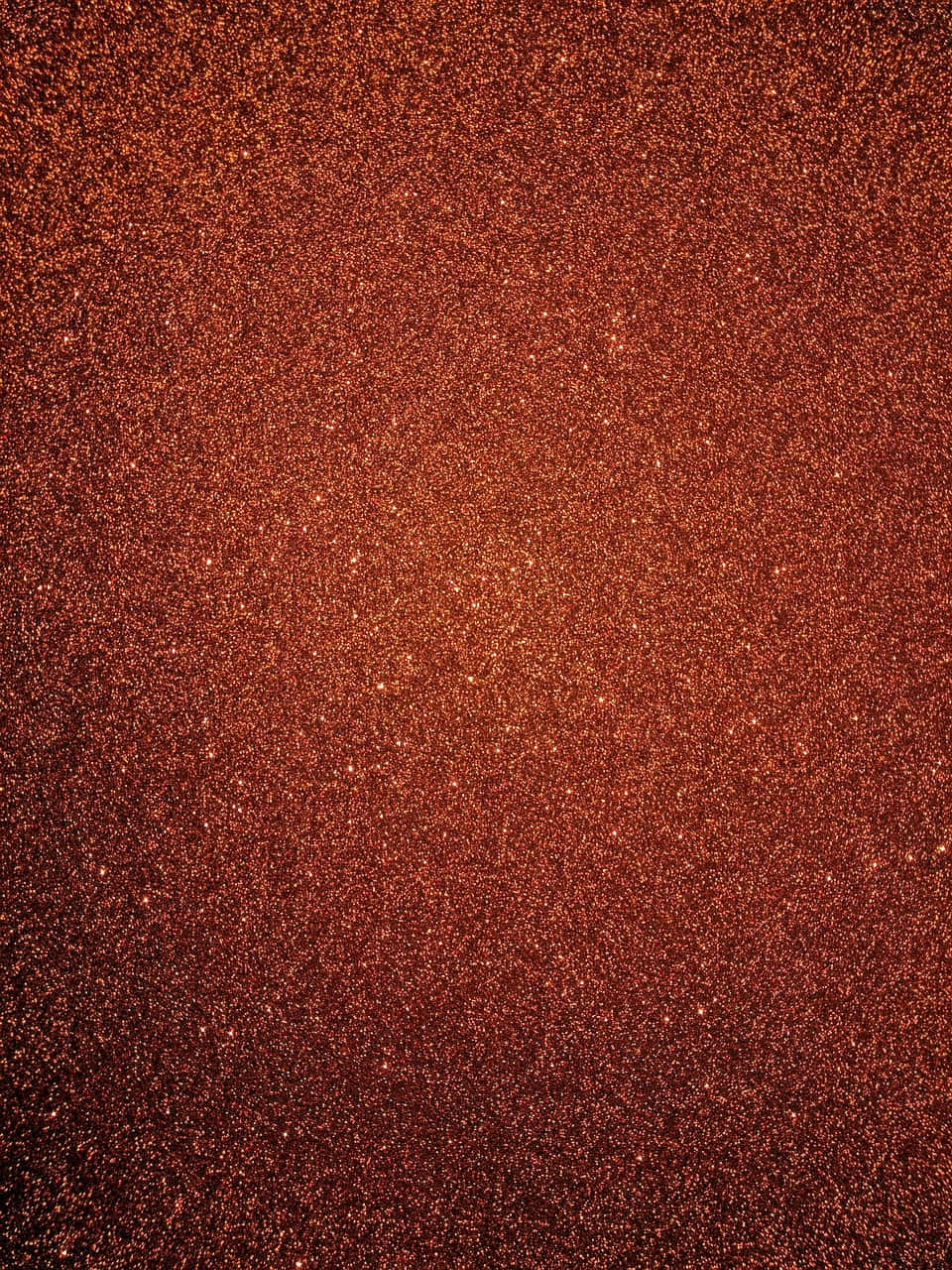 Burnt Orange Background Glittery Particles