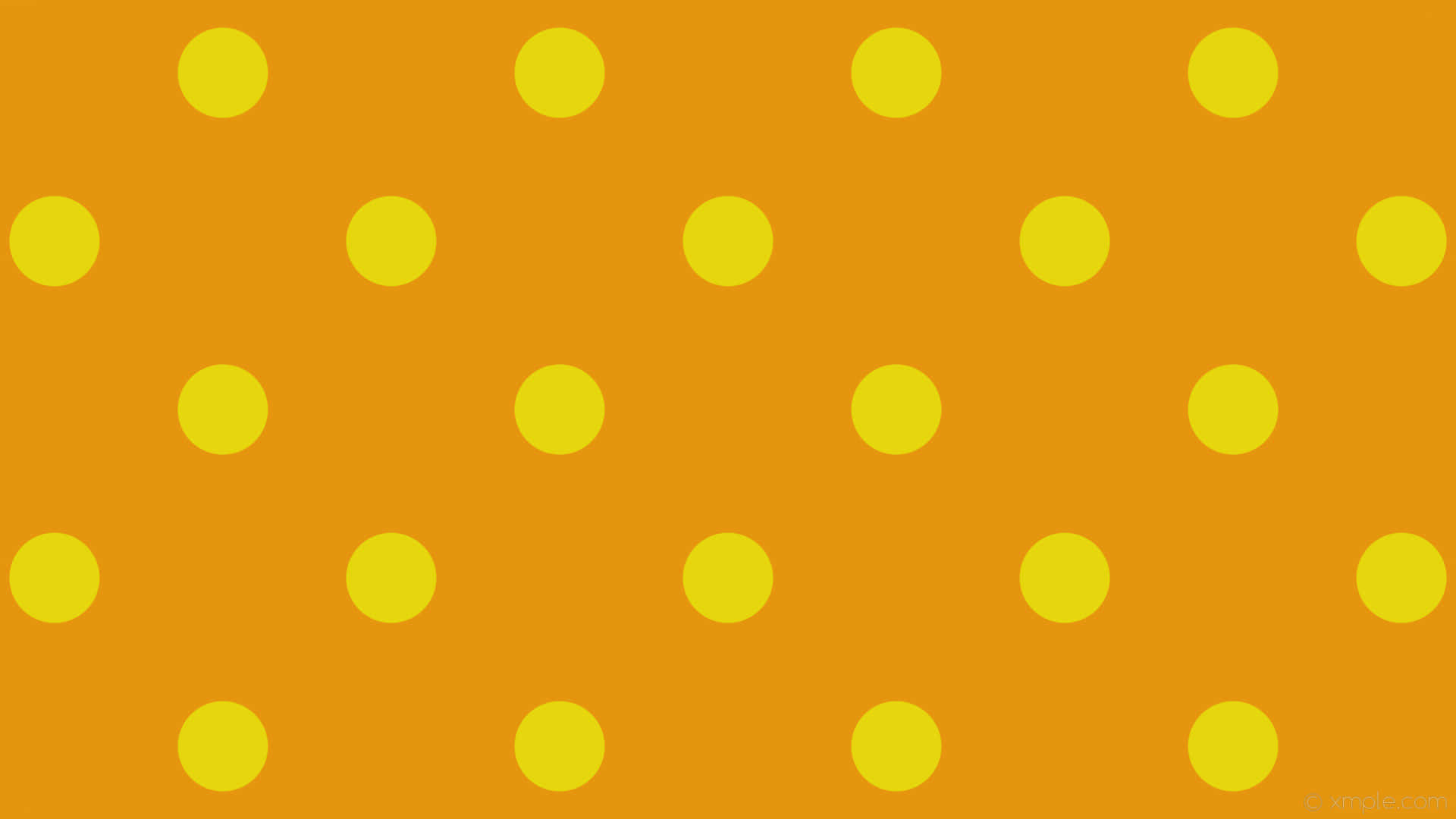 Burnt Orange Polka Dots Pattern Wallpaper