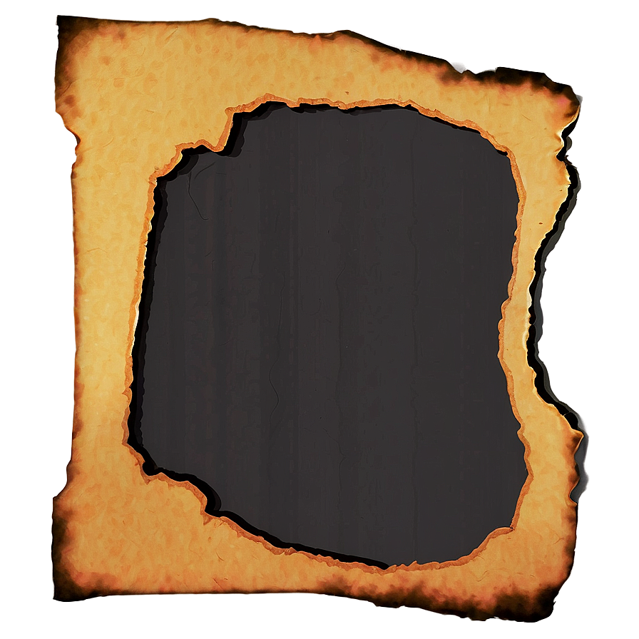 Burnt Paper Fragment Png Gpu1 PNG