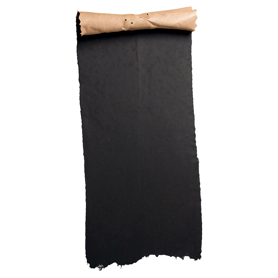 Burnt Paper With Ashes Png Mdf PNG