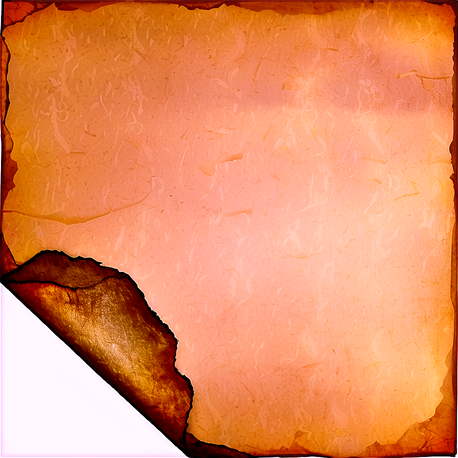 Burnt Parchment Paper Png Dsa PNG