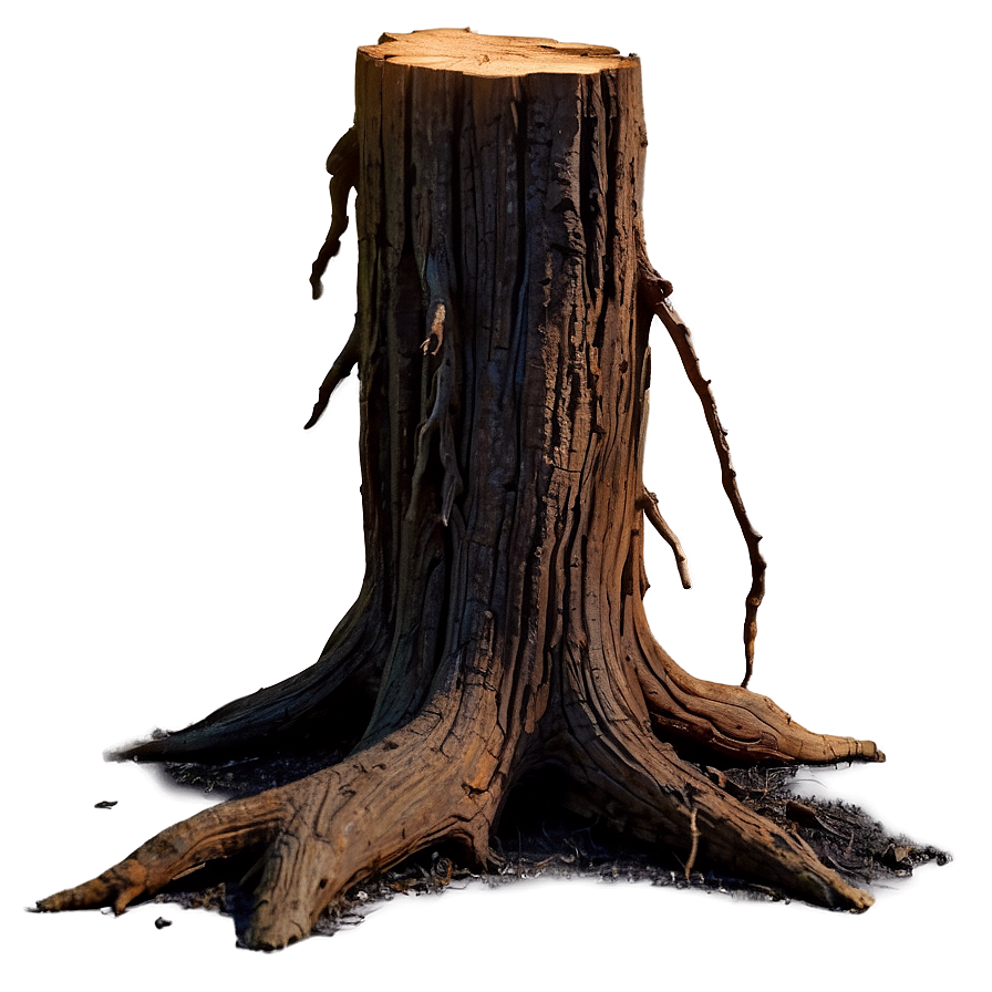 Burnt Tree Stump Png Ntj PNG