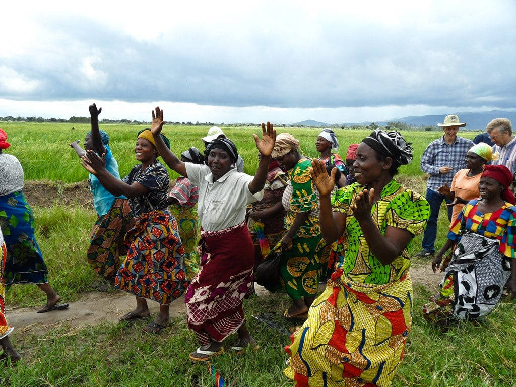 Burundi Kvinder Dancing Wallpaper