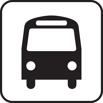 Bus Symbol Icon PNG