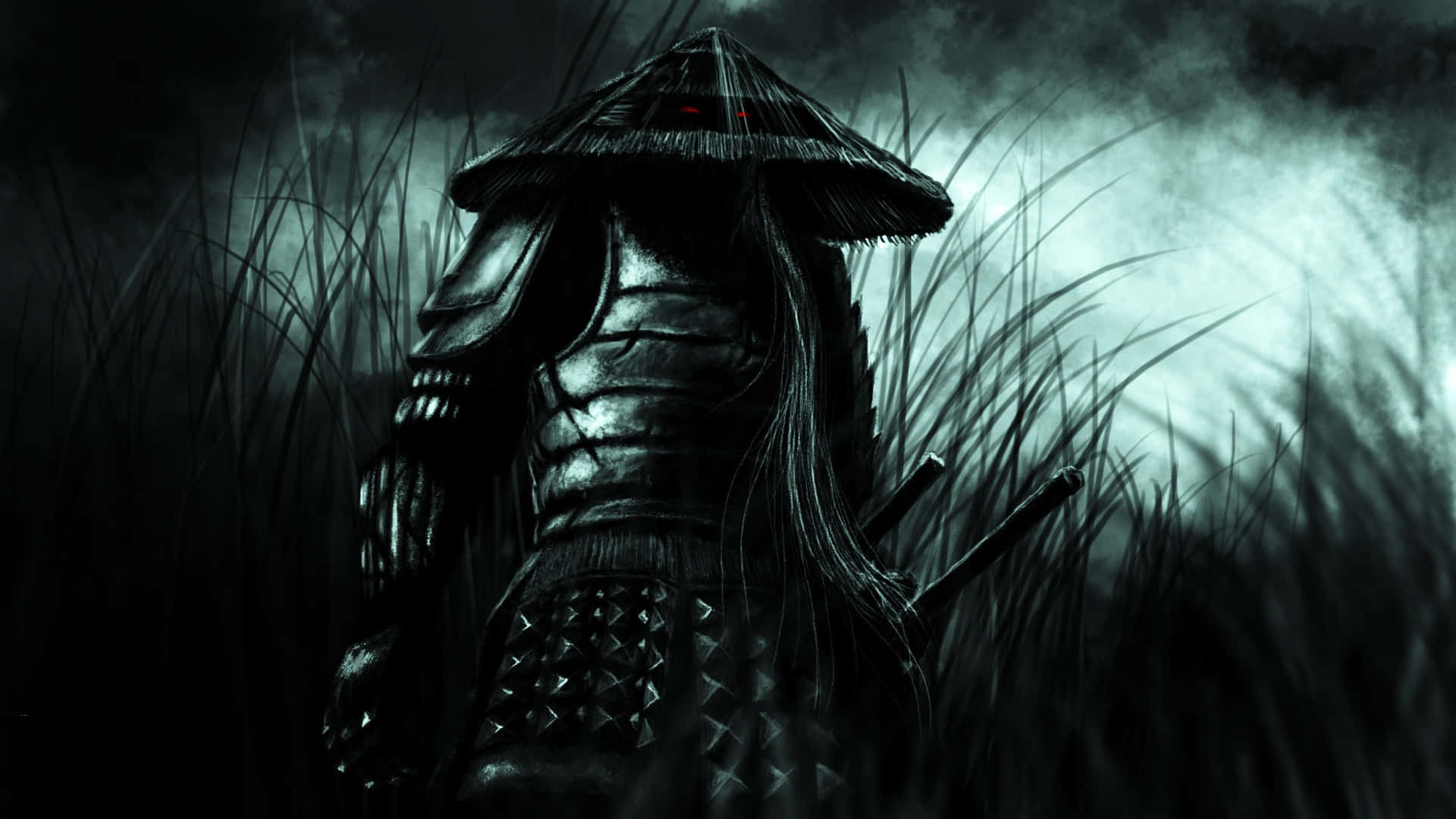 Warrior Embodying the Spirit of Bushido Wallpaper