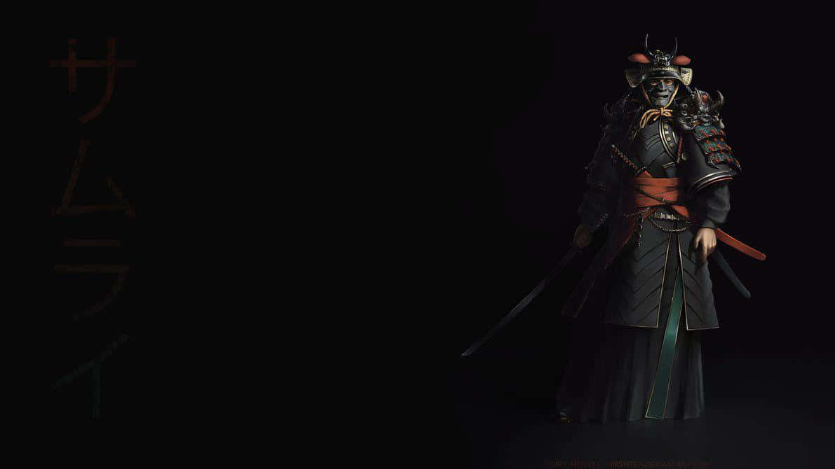 Bushido Samurai Warrior in Battle Wallpaper