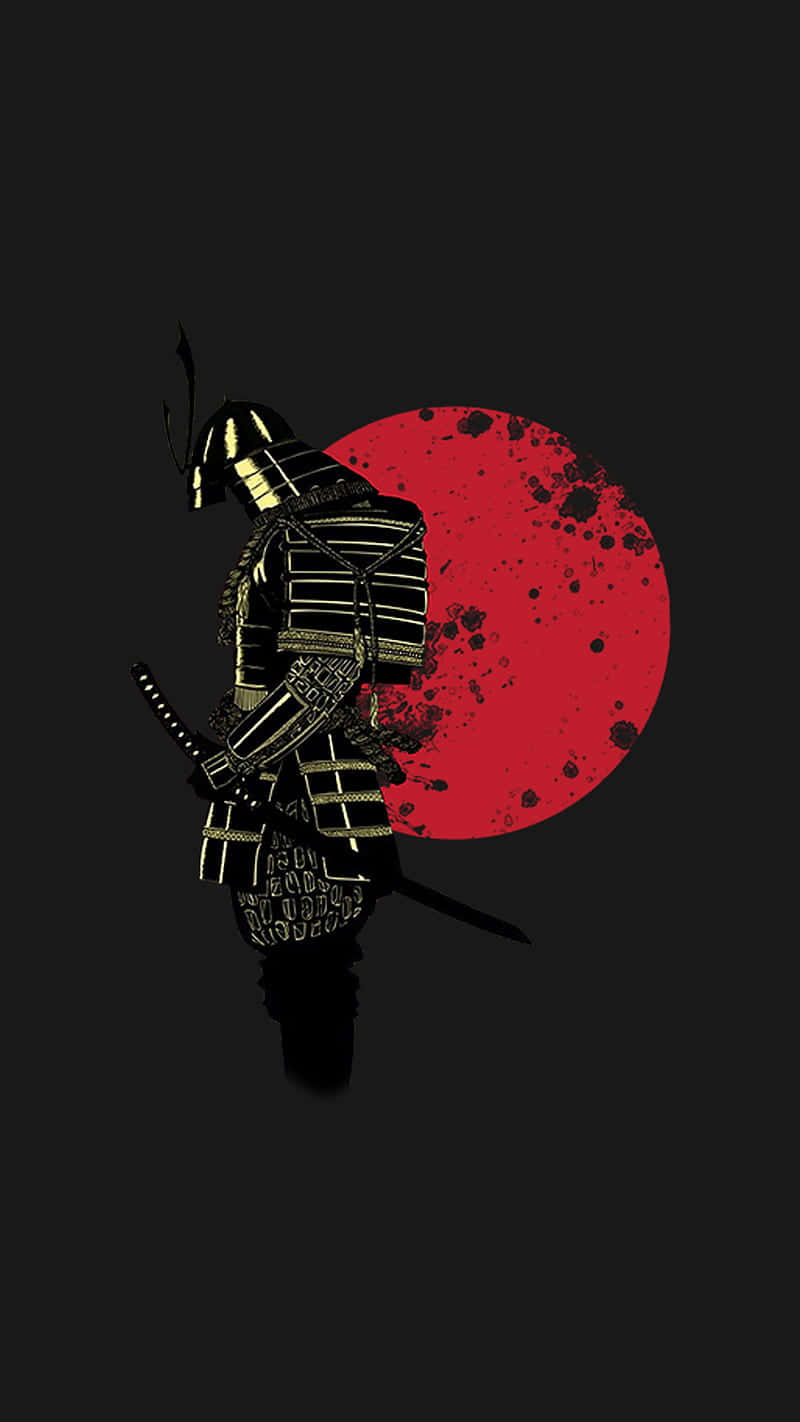 Download Bushido Samurai Warrior in Action Wallpaper | Wallpapers.com
