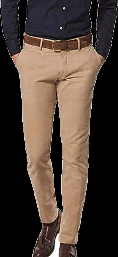Business Casual Attire Lower Half PNG