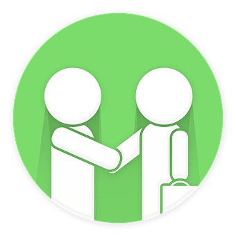 Business Handshake Icon PNG