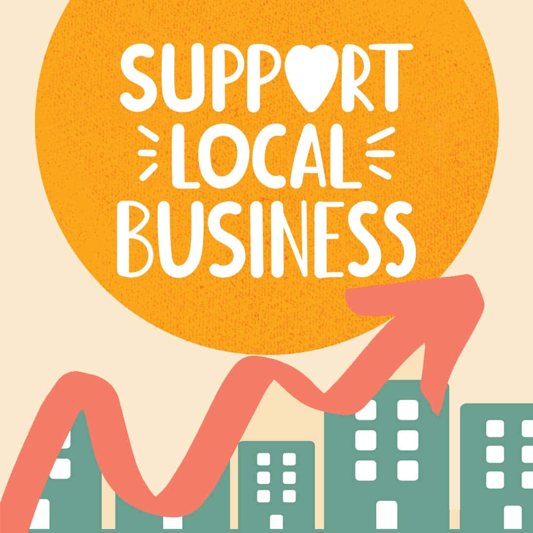 Support Local Business Logo