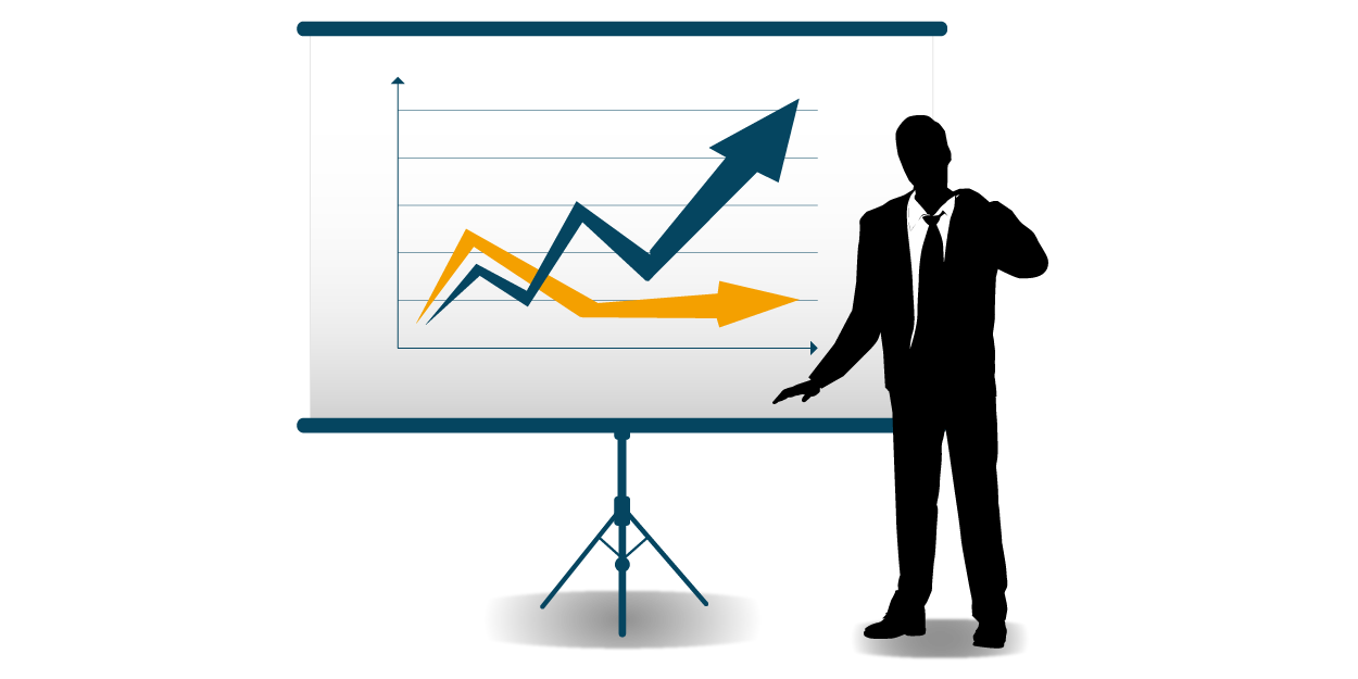 Business Presentation Growth Analysis PNG