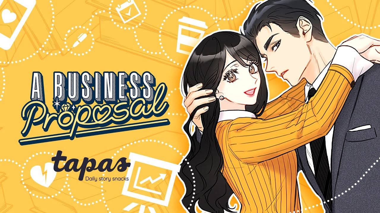 Business Proposal Love Story Webtoon Wallpaper