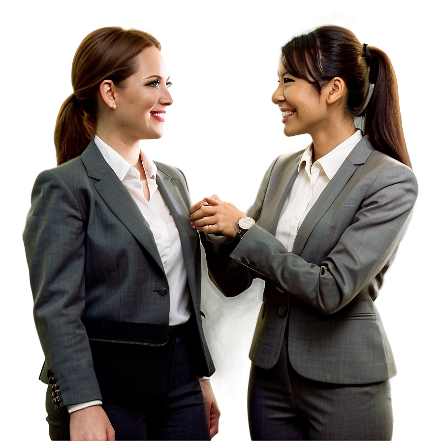 Download Business Woman Teamwork Png Nja | Wallpapers.com