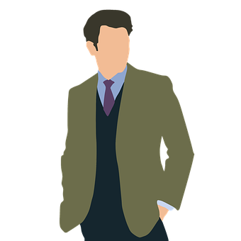 Businessman Vector Illustration PNG