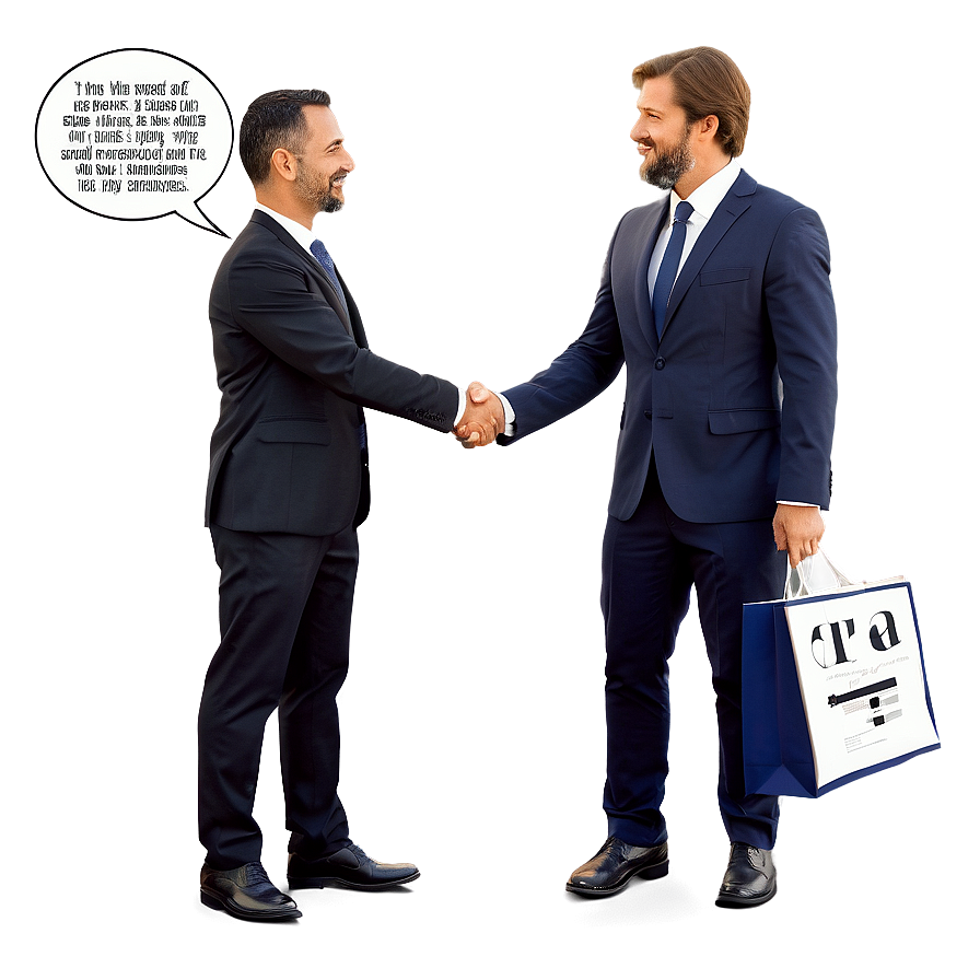 Businessmen Handshake PNG