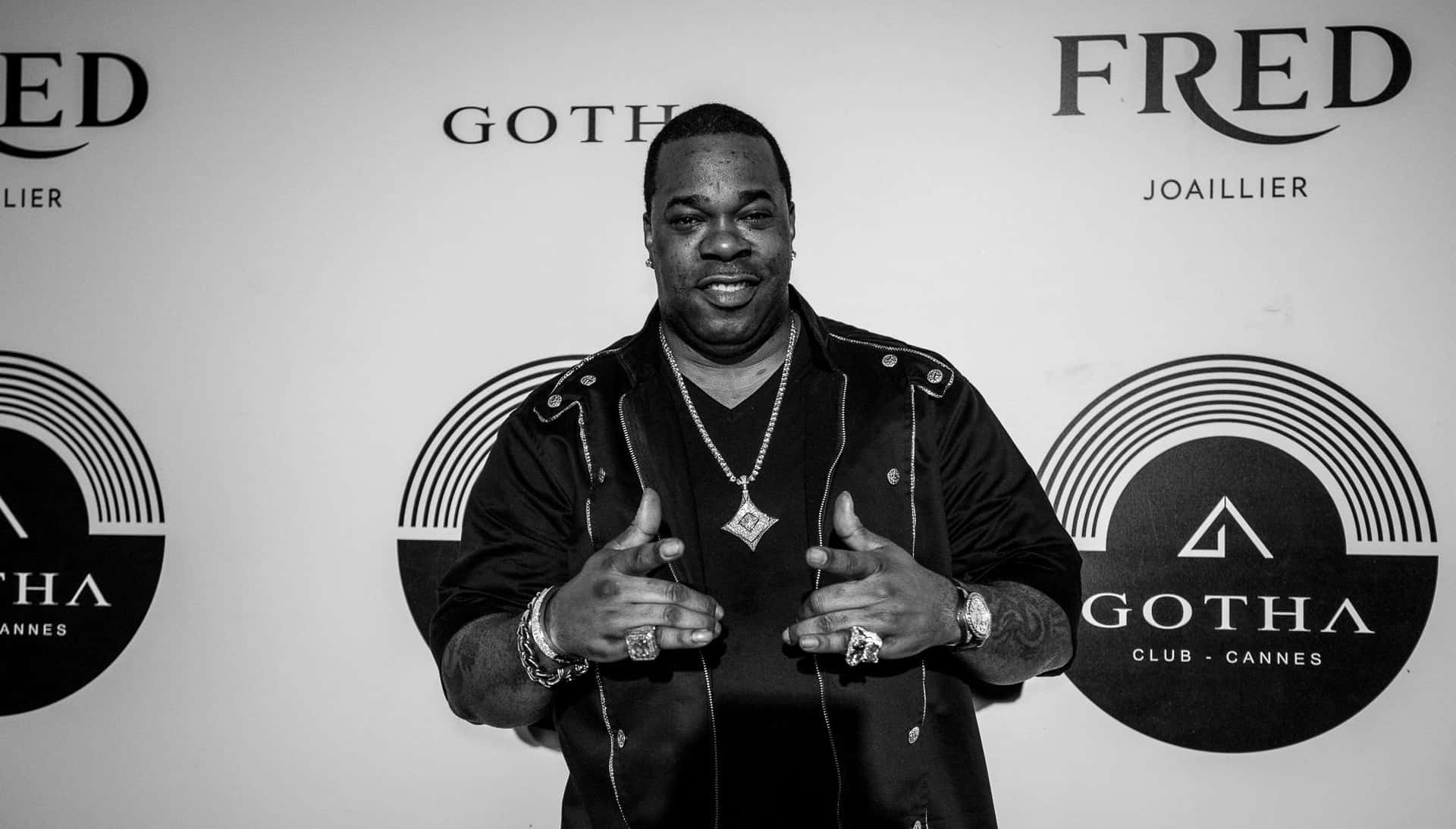 Busta Rhymesat Gotha Club Cannes Wallpaper