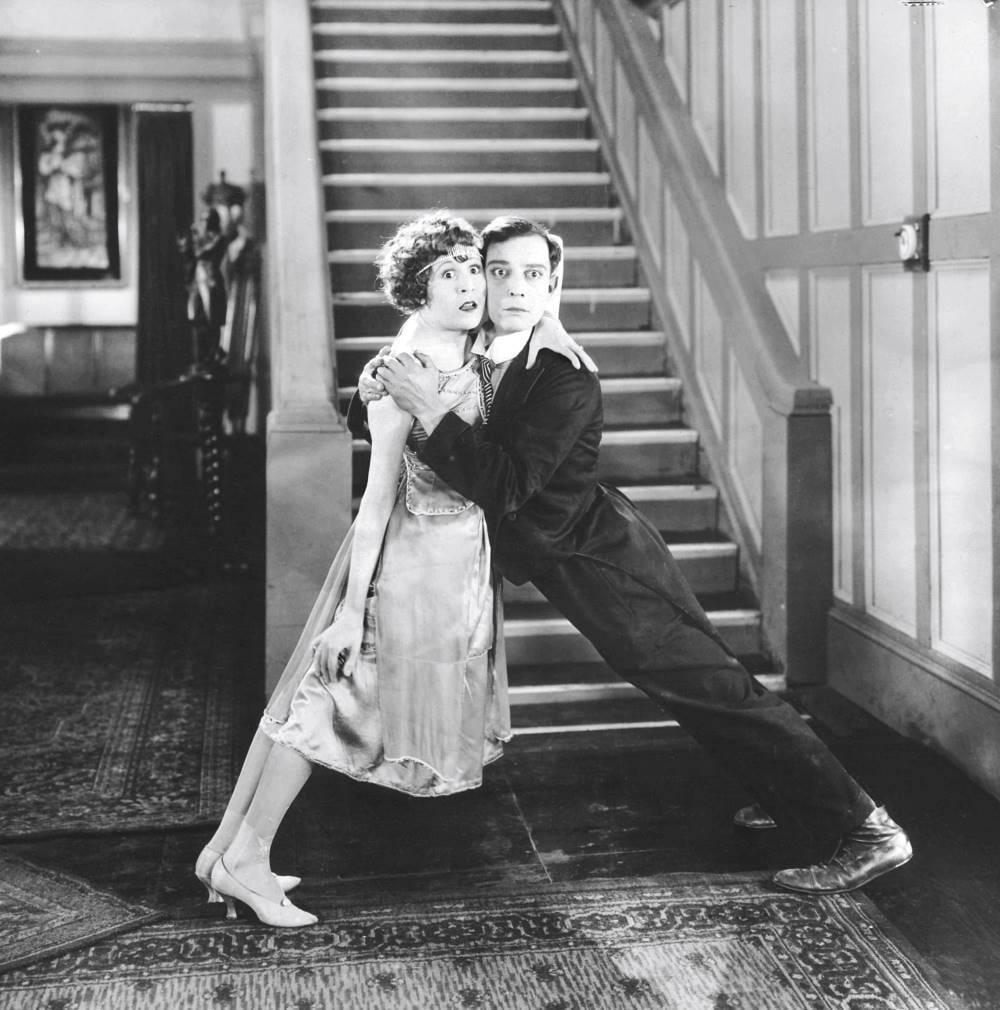 Buster Keaton 1920s Silent Film Wallpaper