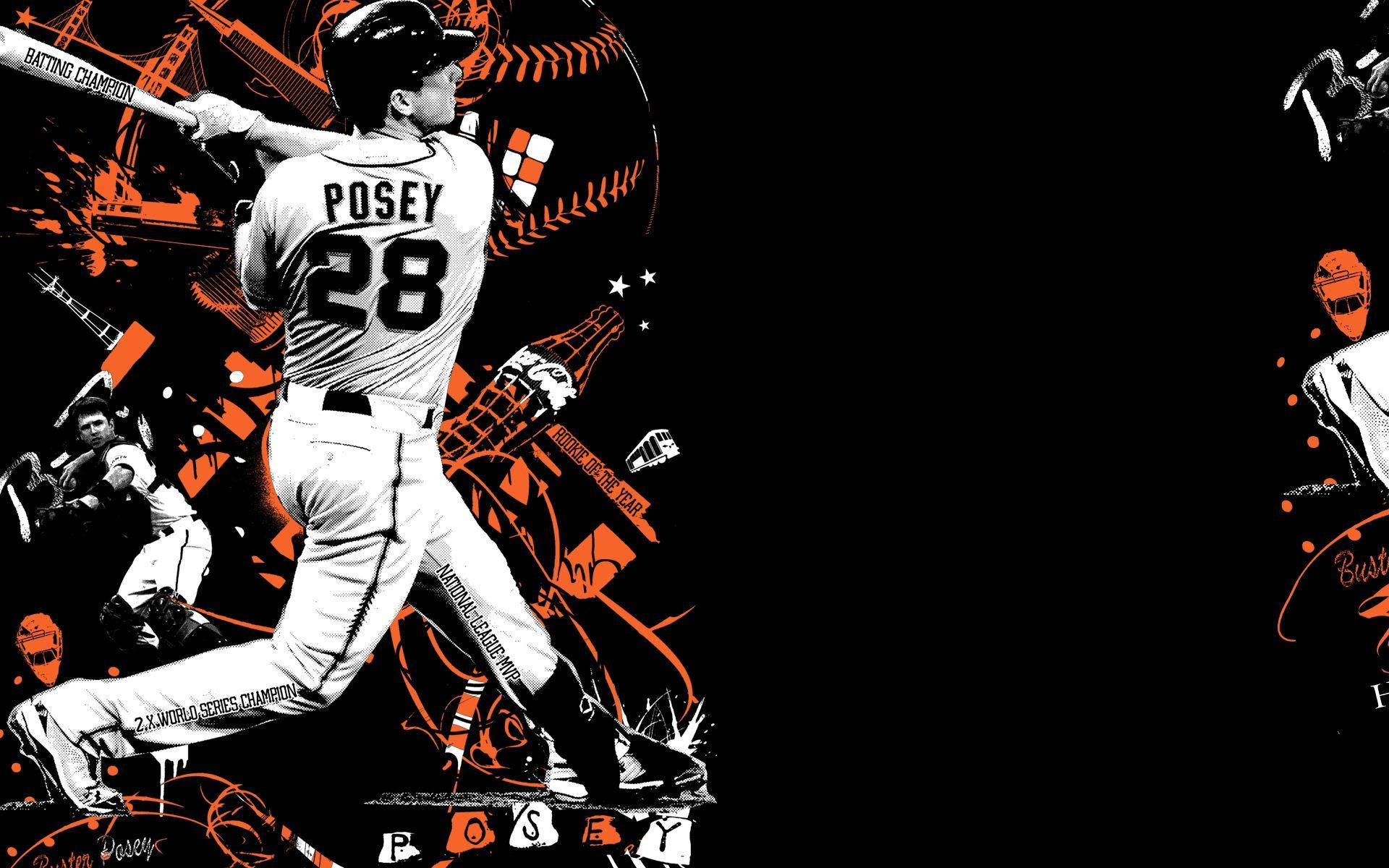 buster posey background