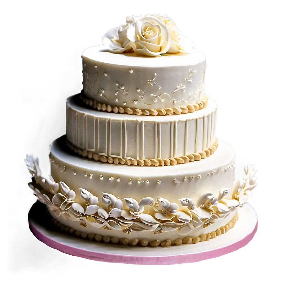 Buttercream Wedding Cake Png Hct PNG