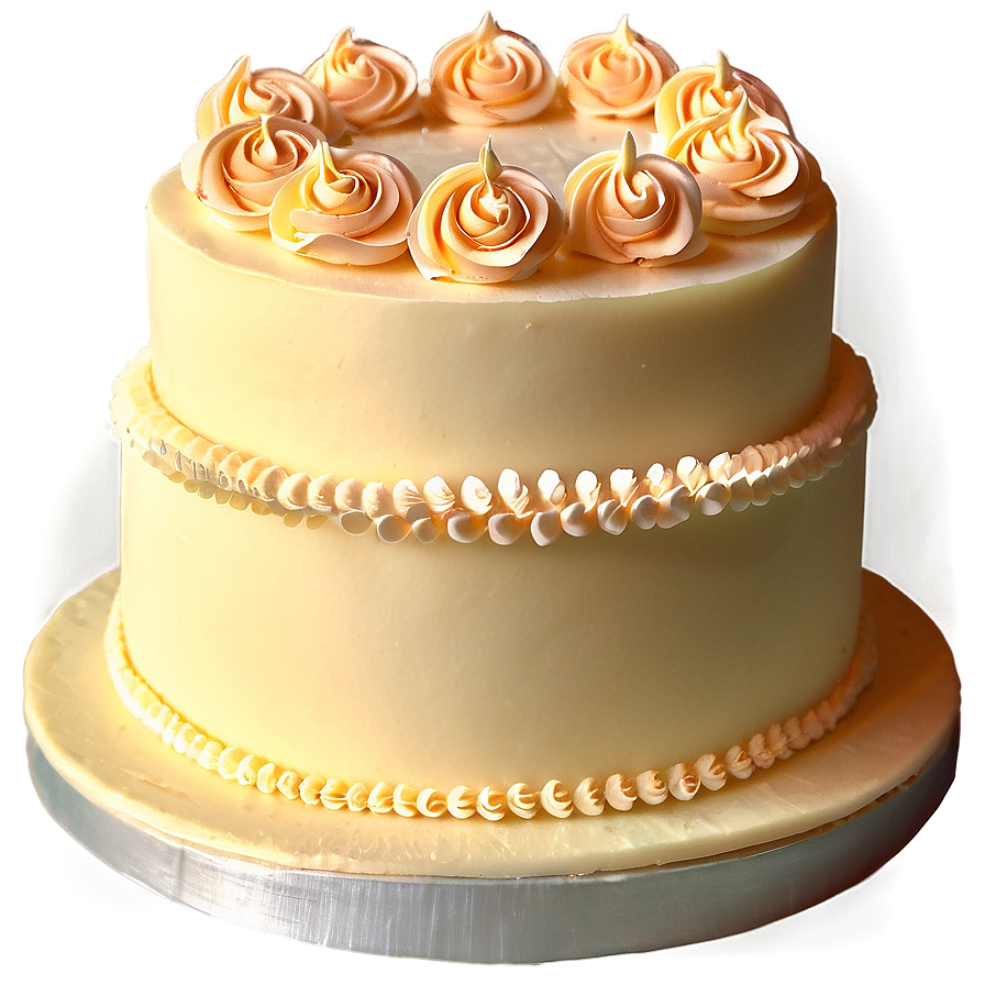 Buttercream Wedding Cake Png Sng7 PNG