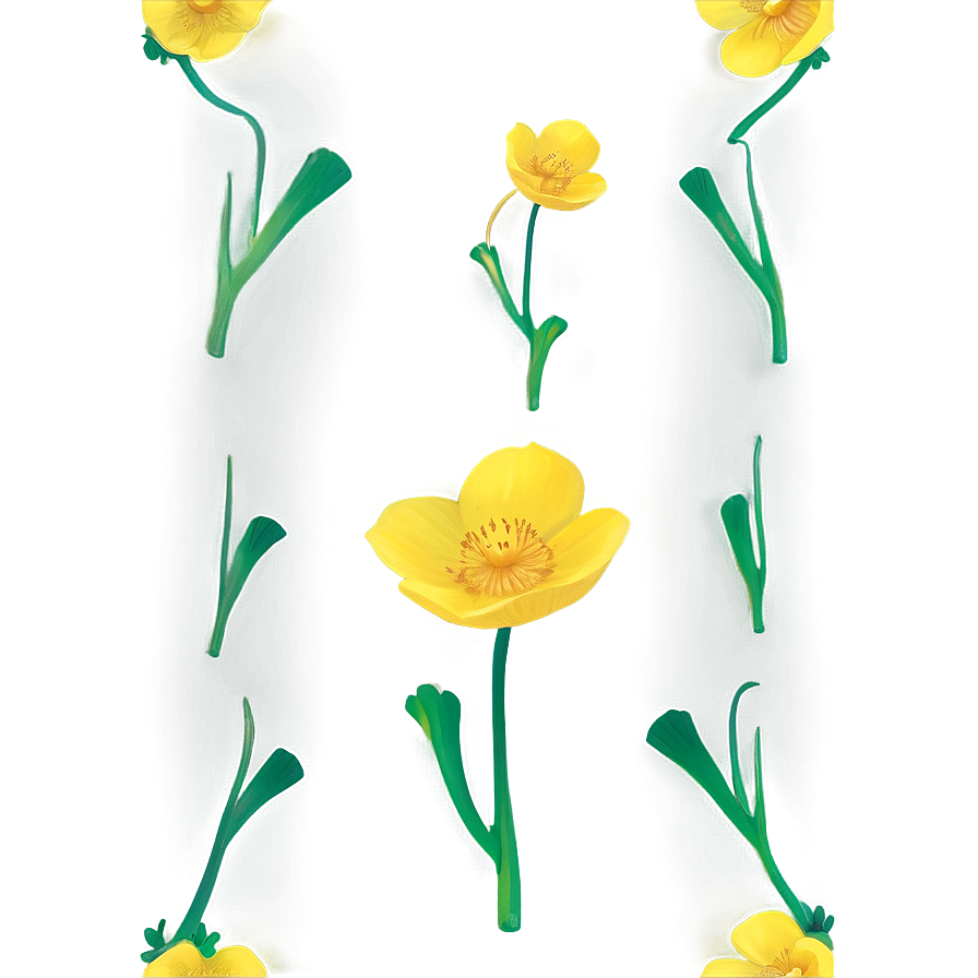 Buttercup Pattern Png Lcu70 PNG