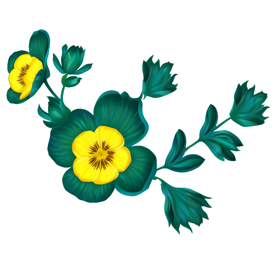 Buttercup Pattern Png Qve PNG
