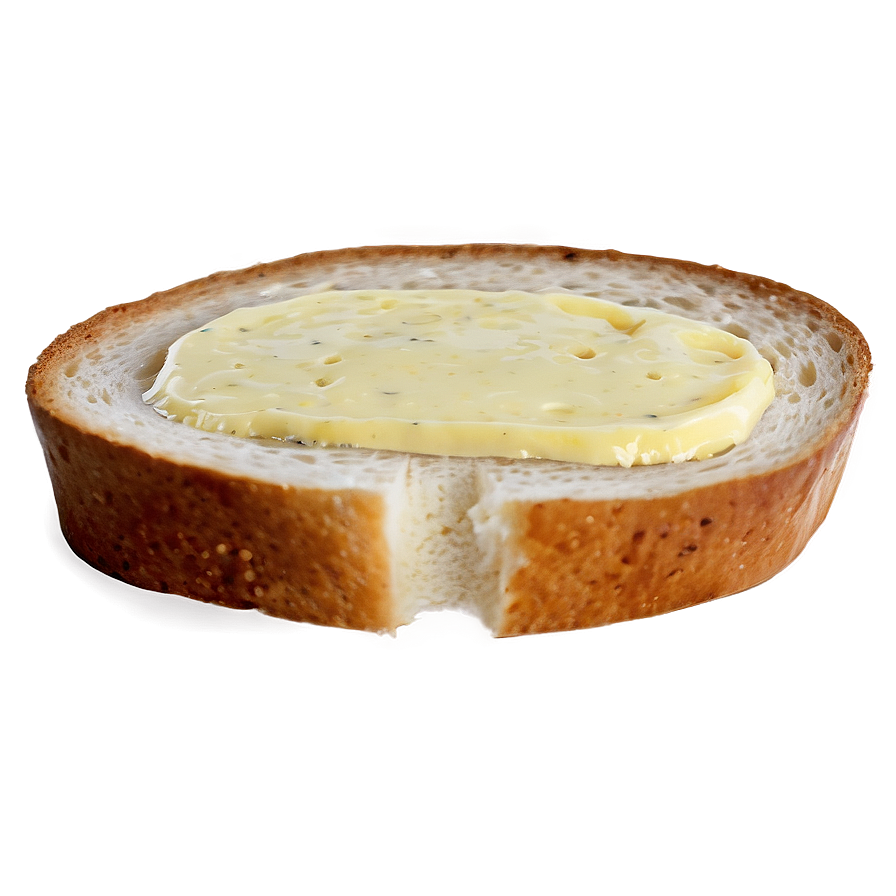 Buttered Bread Slice Png 60 PNG