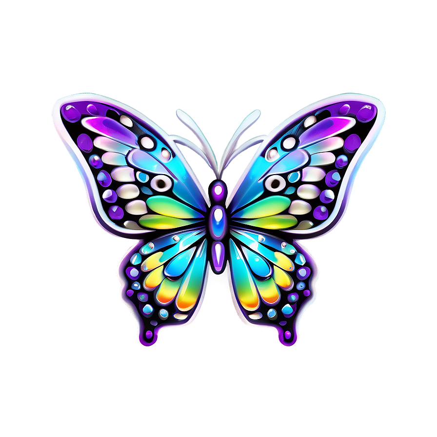 Butterfly Charms Png 06122024 PNG