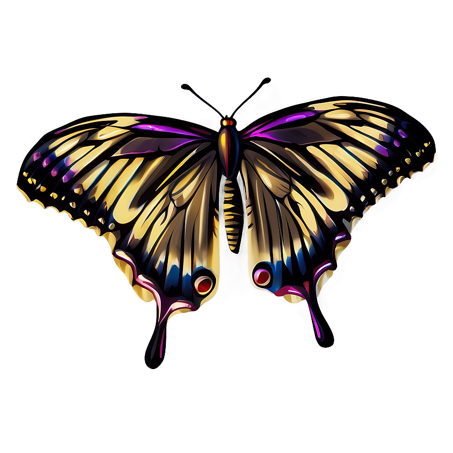 Butterfly Graphic Transparent Png Ppr PNG